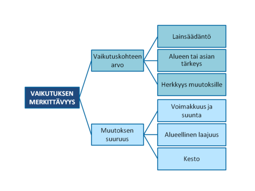 Kehikko vaikutusten merkittävyyden arviointiin